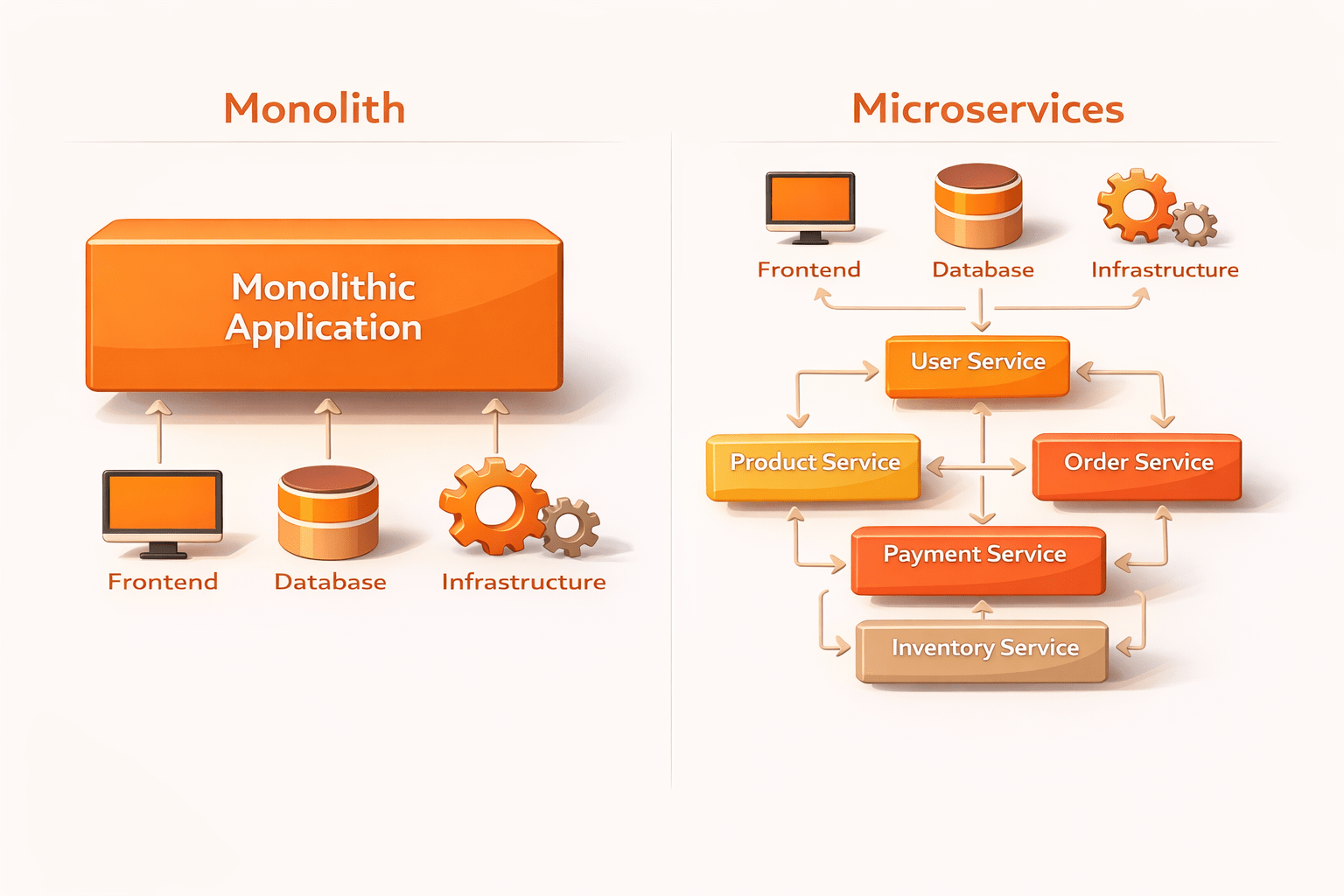 Monolith vs Microservices architecture: what is best for your project ...